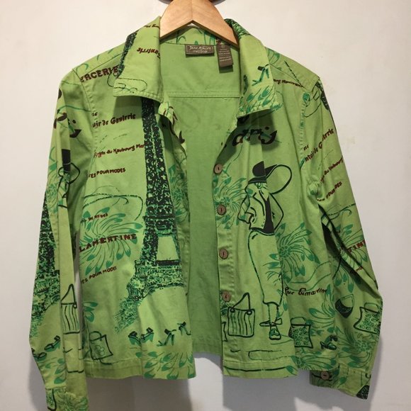 VINTAGE JANE ASHLEY JACKET SIZE M - Picture 3 of 6